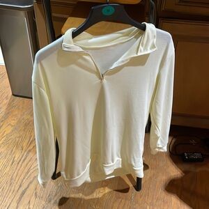 Yellow quarter zip M